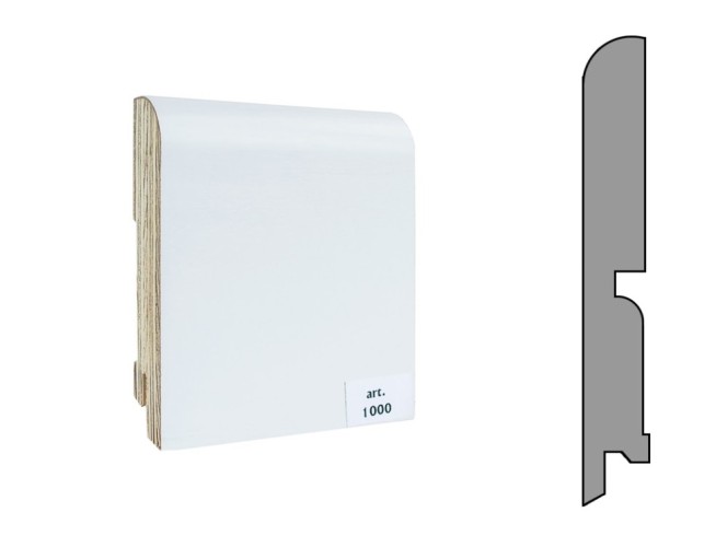 Плинтус шпонированный Finitura/Финитура 120х15х2400мм арт. 100